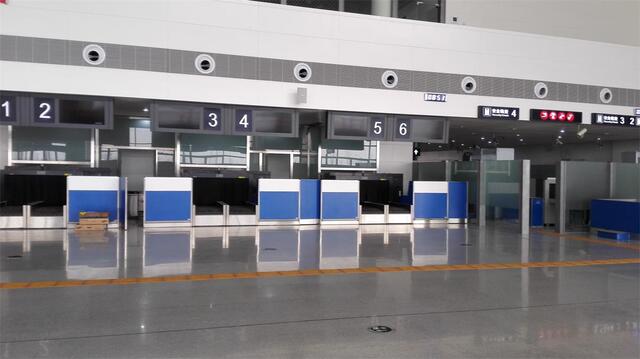 秦皇岛北戴河机场安检通道qinhuangdaobeidaiheairportsecuritychannel
